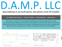 Tablet Screenshot of dampllc.com